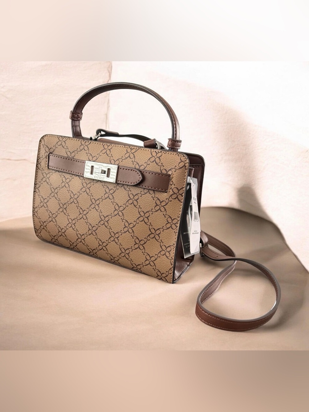 Nine West Brown Maribel Mini Handbag Crossbody